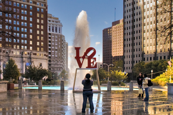 love park philadelphia visitphilly love photo 600x400